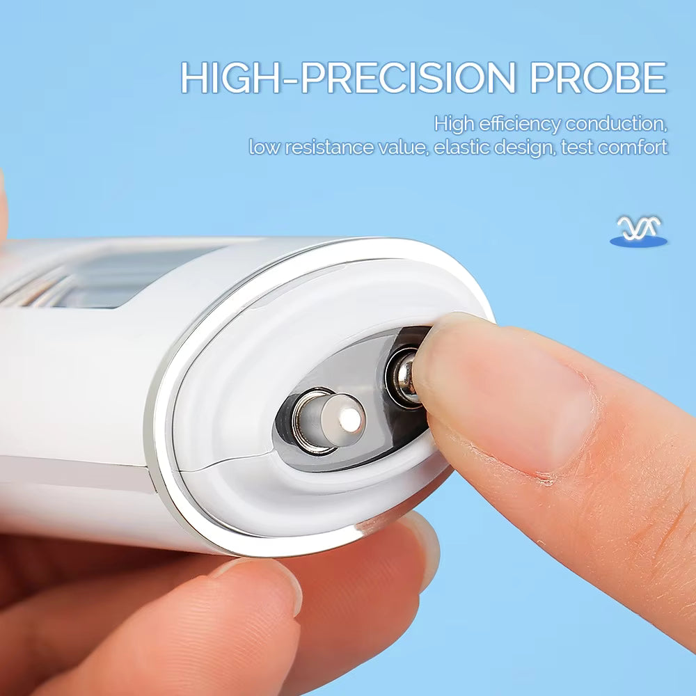 Digital Skin Moisture, Oil & Fluorescent Agent Analyzer